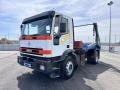 vrachtwagen containervervoer Iveco Eurotech 180E27