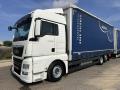 vrachtwagen met aanhanger MAN TGX
