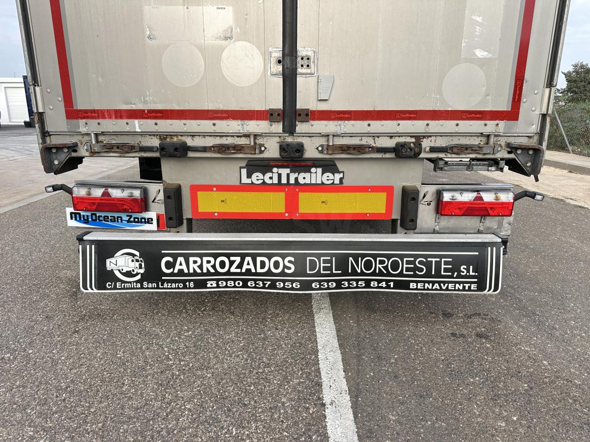 Semirimorchio Lecitrailer TECHO ELEVABLE EJES VALX