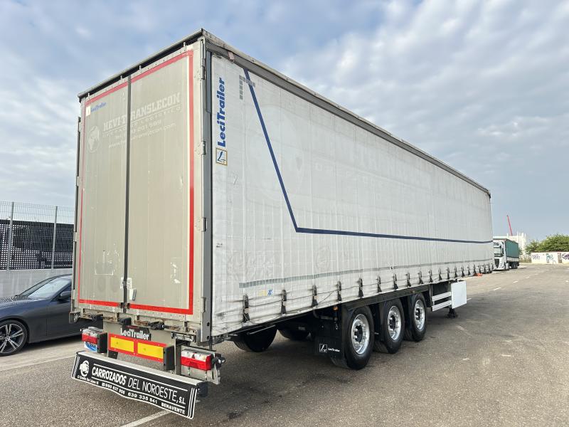 Semirimorchio Lecitrailer TECHO ELEVABLE EJES VALX
