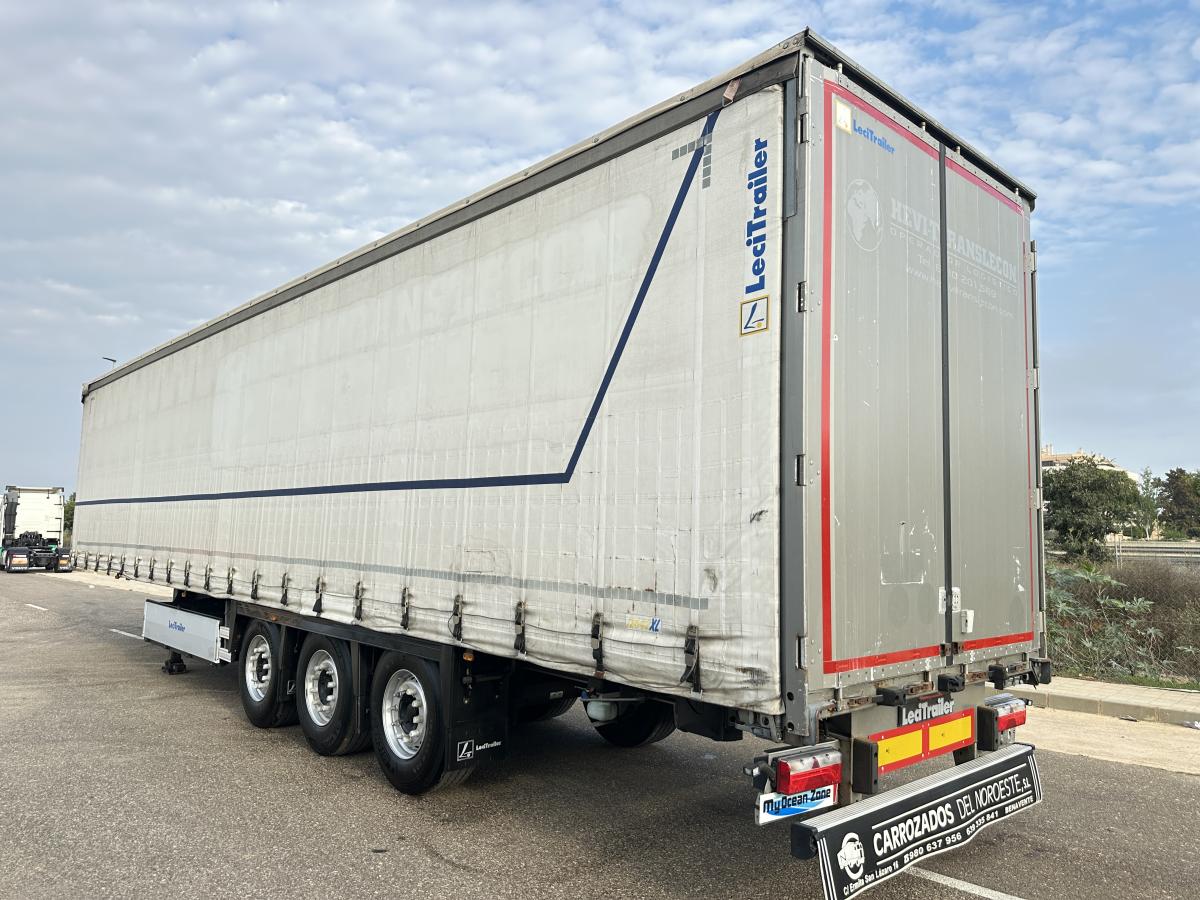 Semirimorchio Lecitrailer TECHO ELEVABLE EJES VALX