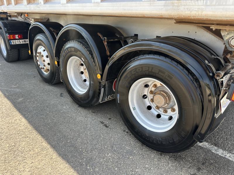 Semi-trailer Leciñena BAÑERA 10 RUEDAS BALLESTA