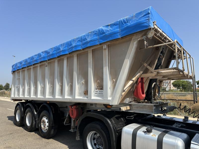 Semi-trailer Leciñena BAÑERA 10 RUEDAS BALLESTA