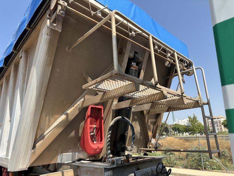 Semi-trailer Leciñena BAÑERA 10 RUEDAS BALLESTA