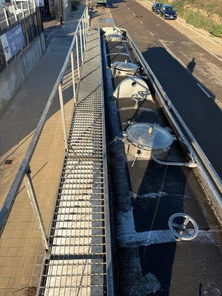 Semi-trailer TAFYMSA ACERO INOX Y CALORIFUGADA