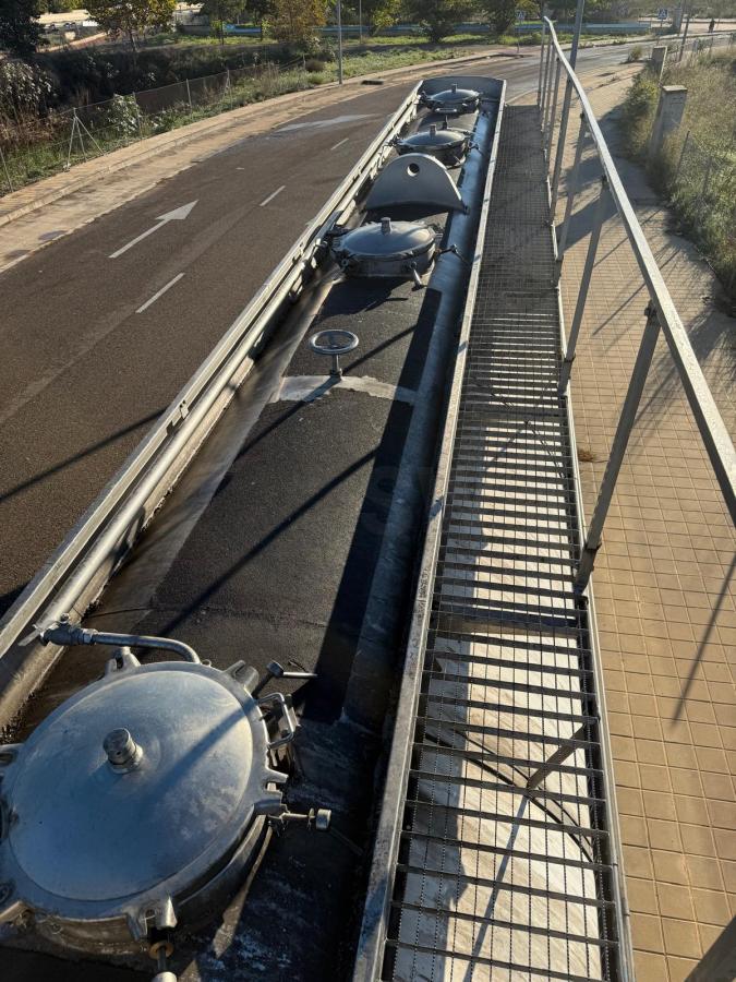 Semi-trailer TAFYMSA ACERO INOX Y CALORIFUGADA