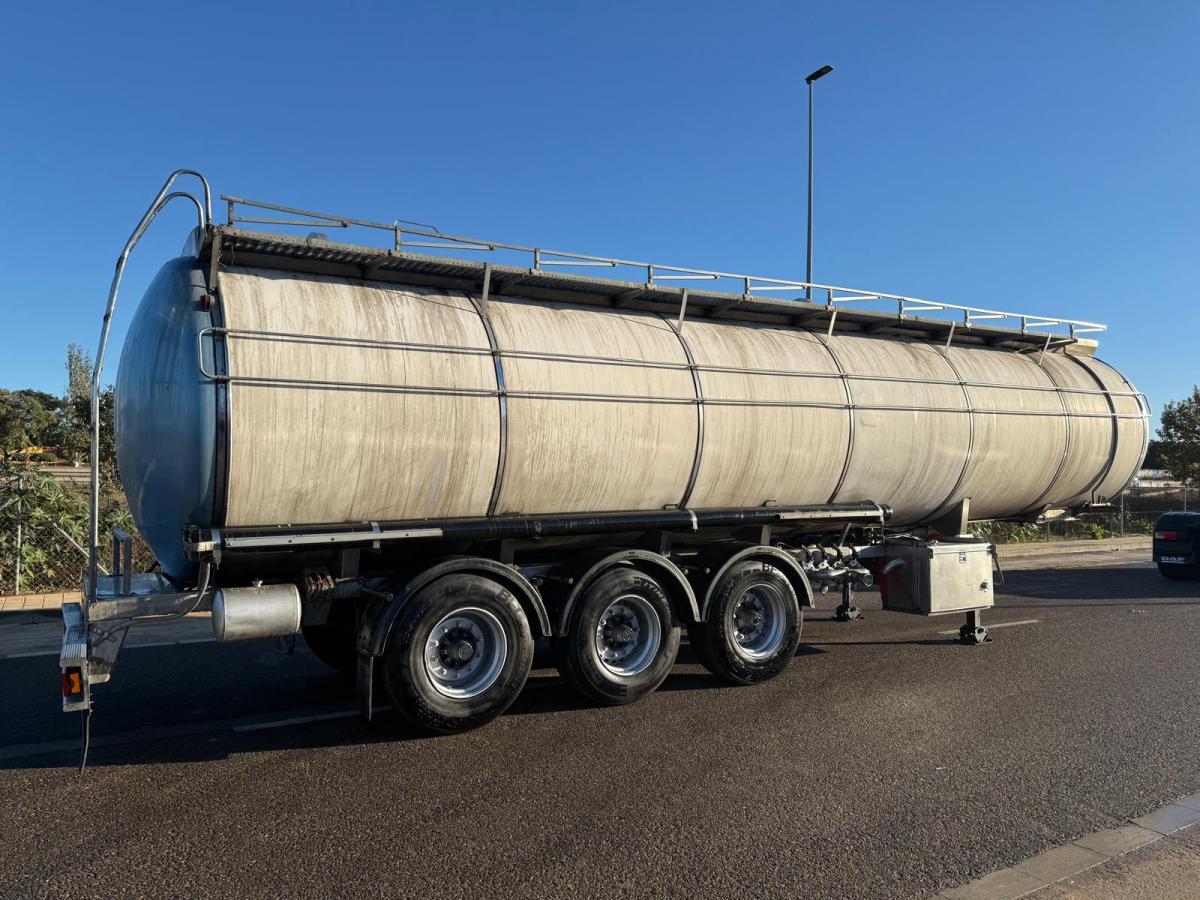 Semi-trailer TAFYMSA ACERO INOX Y CALORIFUGADA