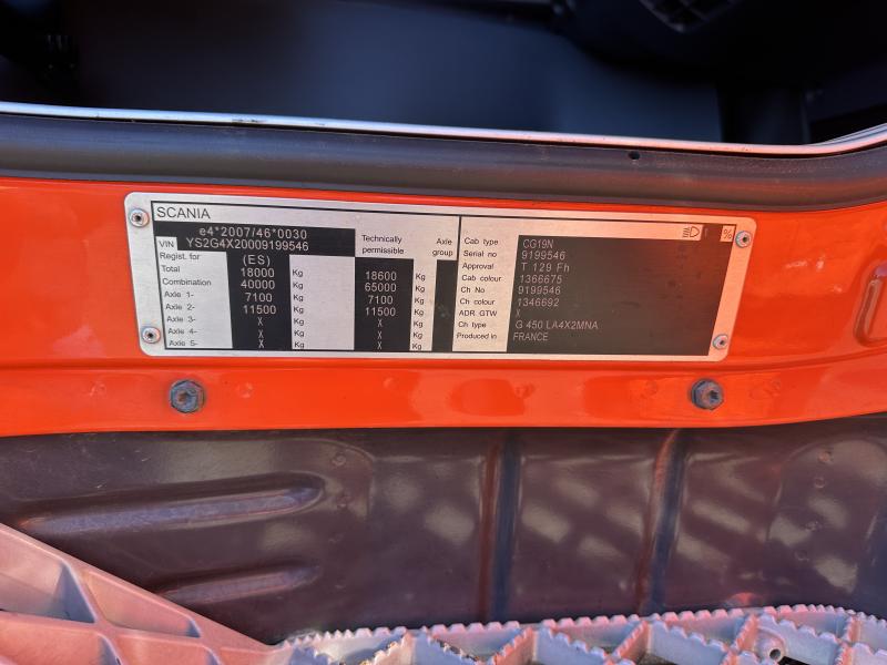 Cabeza tractora Scania G 450