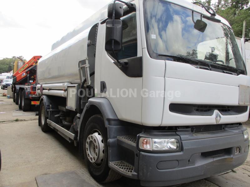 Camion Renault Premium 250 citerne carburant 13.500 litres Citerne Hydrocarbures