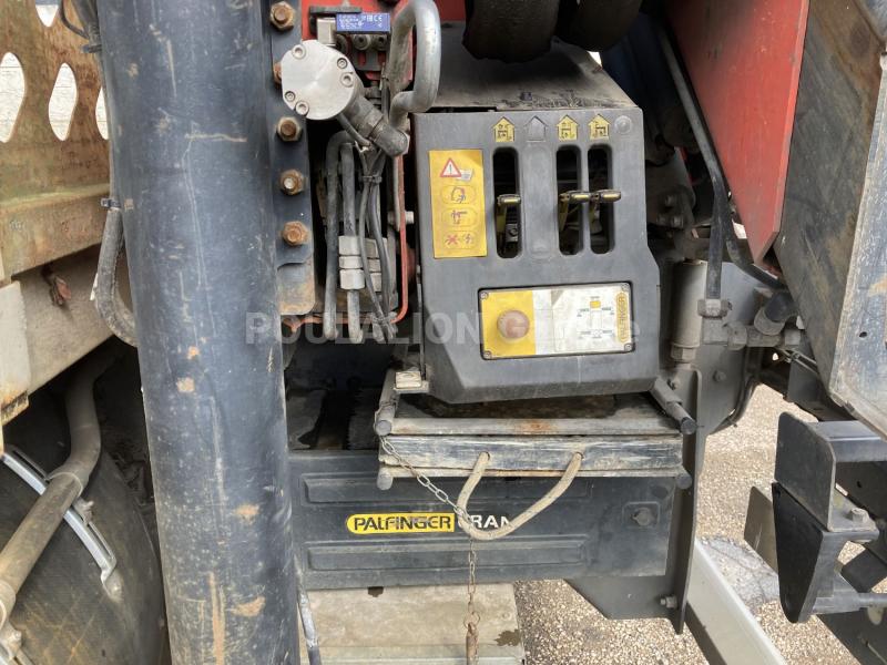 Camion Volvo FMX 410 GRUE PALFINGER PK 22002 EH-D Plateau