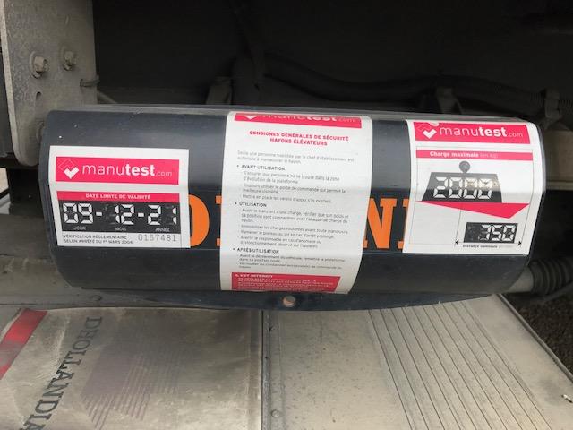 Semi-trailer Lecitrailer PLSC