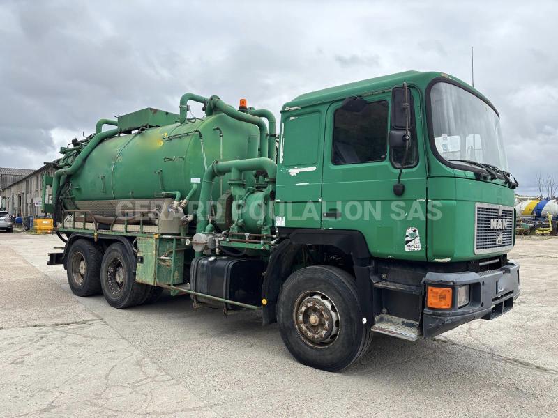 Camion MAN CITERNE VIDANGE 33.332 hydrocureur cuve 10000L Autre