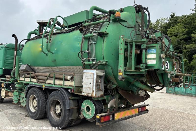 Photo MAN CITERNE VIDANGE 33.332 hydrocureur cuve 10000L image 6/34