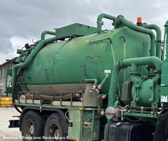 Photo MAN CITERNE VIDANGE 33.332 hydrocureur cuve 10000L image 8/34