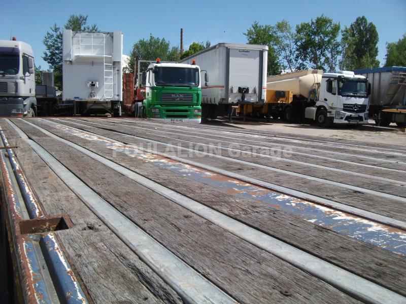 Remorque Lecitrailer SRTC PLATEAU D'ORIGINE PORTE CONTAINERS Porte containers