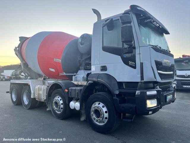 Photo Iveco STRALIS 400 X-WAY SL toupie STETTER HARDOX 9M CUBE image 2/8
