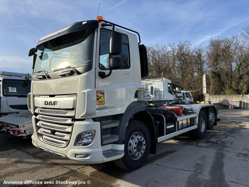 DAF CF 430 FAN 6x2 26T bras MARREL coulissant photos non contractuelles