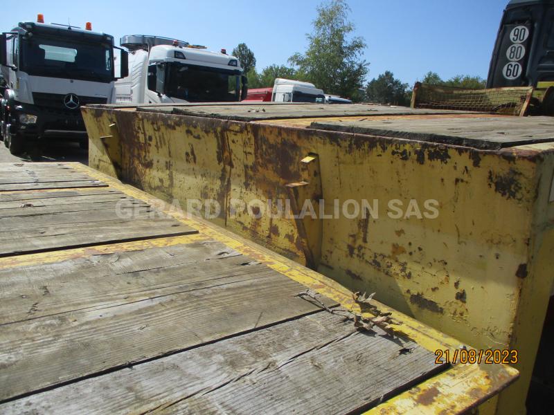 Semi-remorque ACTM S32215EA PORTE CHAR  2 esieux Porte engins