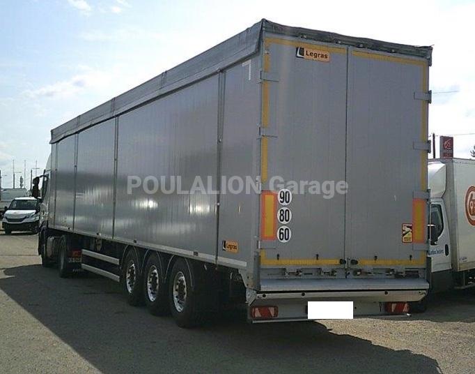 Semi-remorque Legras SBS2220 3 essieux Fourgon