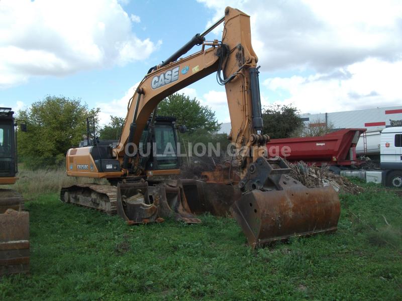 Pelle Case PELLE HYDRAULIQUE CASE CX250C 26,6T 5 GODETS ET UNE DENT DE DEROPTAGE Pelle sur chenilles