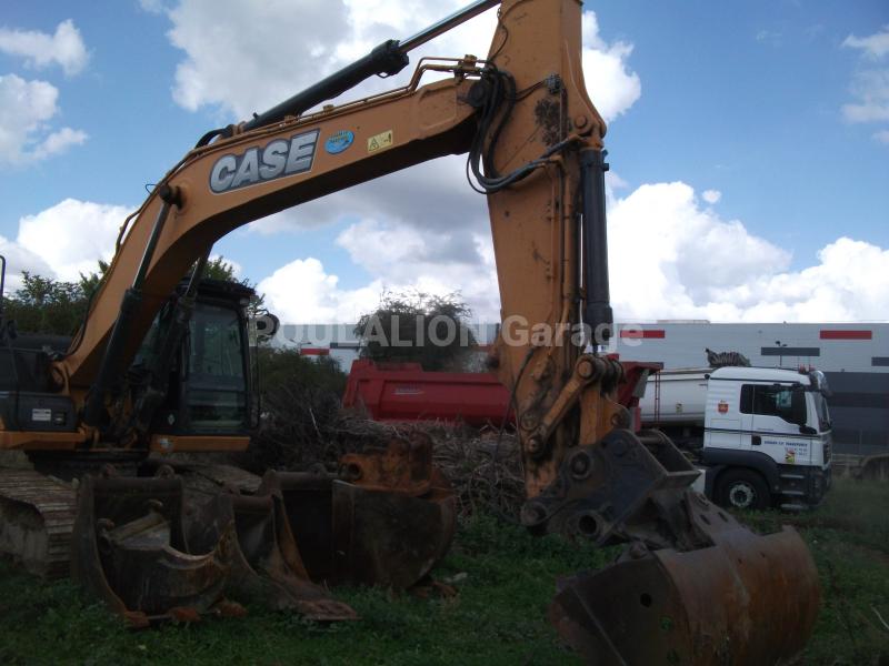 Pelle Case PELLE HYDRAULIQUE CASE CX250C 26,6T 5 GODETS ET UNE DENT DE DEROPTAGE Pelle sur chenilles