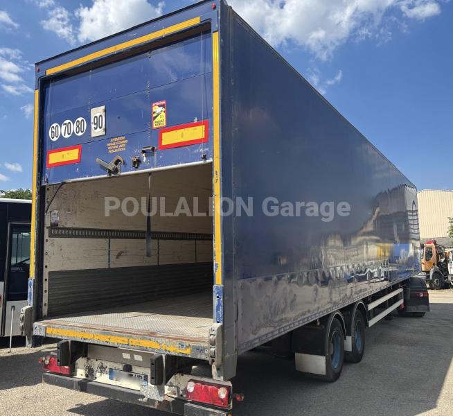 Semi-remorque Fruehauf VAN 154290 2 essieux Fourgon