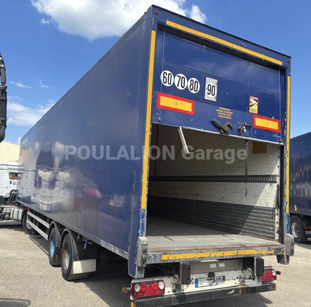 Semi-remorque Fruehauf VAN 154290 2 essieux Fourgon