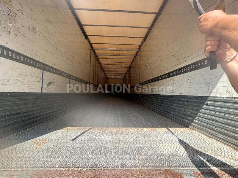 Semi-remorque Fruehauf VAN 154290 2 essieux Fourgon