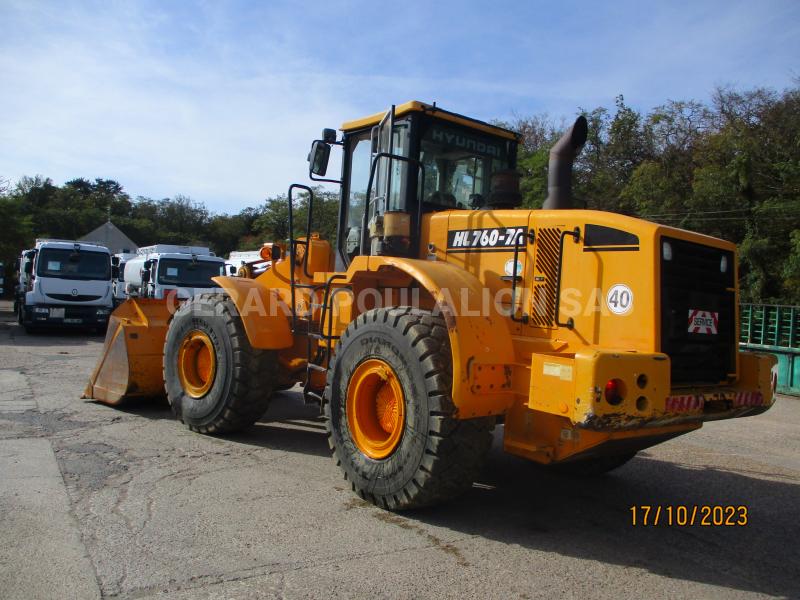 Chargeuse Hyundai HL7607A Chargeuse sur pneus