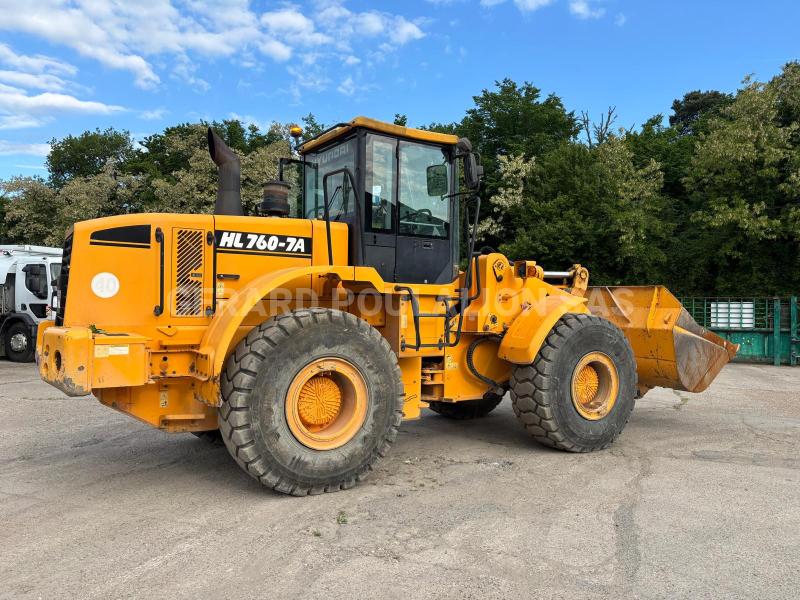 Chargeuse Hyundai HL7607A Chargeuse sur pneus