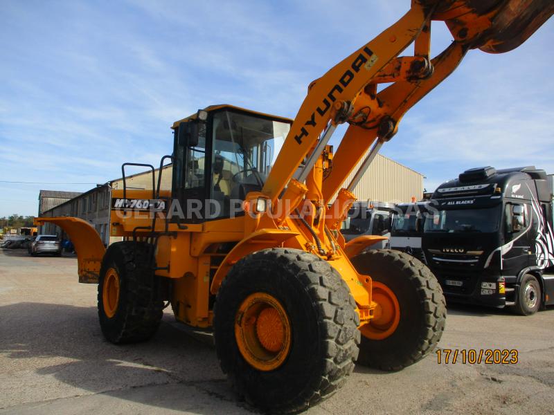 Chargeuse Hyundai HL7607A Chargeuse sur pneus