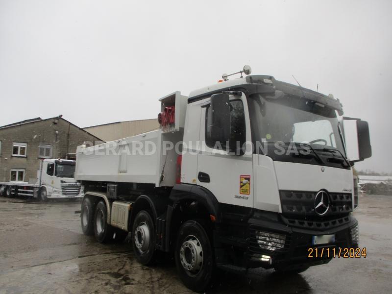 Camion Mercedes AROCS 3243 8X4 BI-BENNE BENNE C.I. Benne Bi-benne