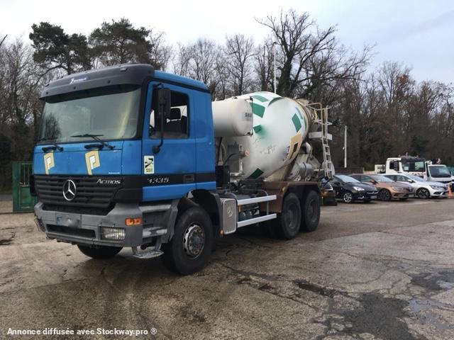 Mercedes ACTROS 3335 TOUPIE  7 M3,  avec pompe à chape , ralentisseur hydrolique