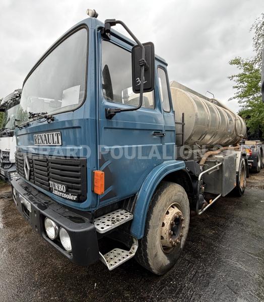 Camion Renault Turbo Intercooler 290 cuve 11000L Citerne À eau