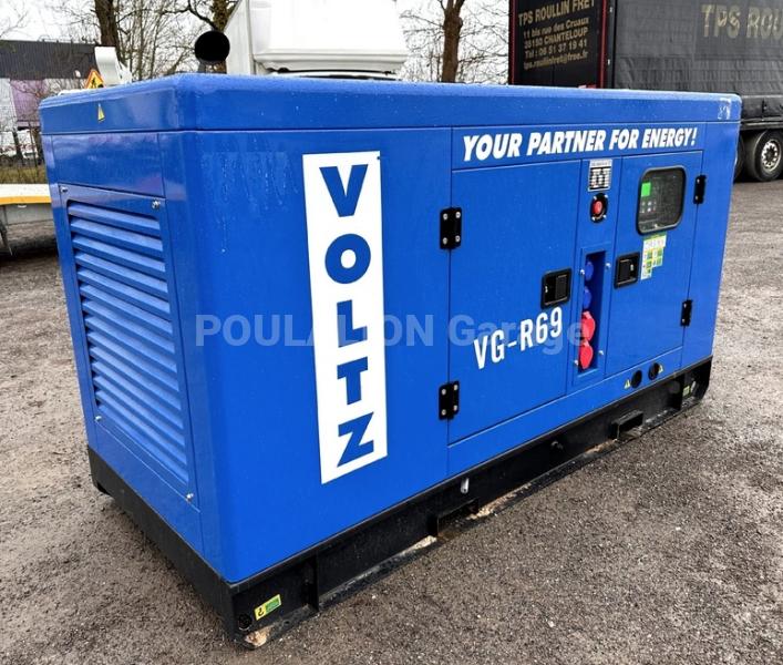 Matériel de chantier VOLTZ 60 KVA VG-R89 , 400 VOLTS Groupe électrogène