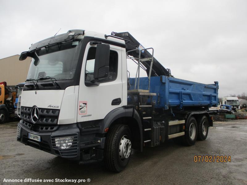 Mercedes Arocs 2636 année 2020 grue HMF 1310 K2