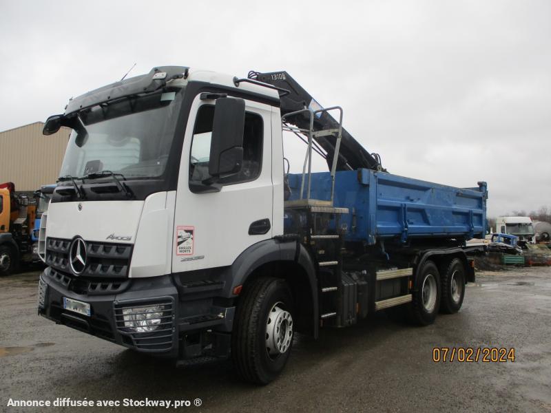 Mercedes Arocs 2636 grue HMF 1310 K2