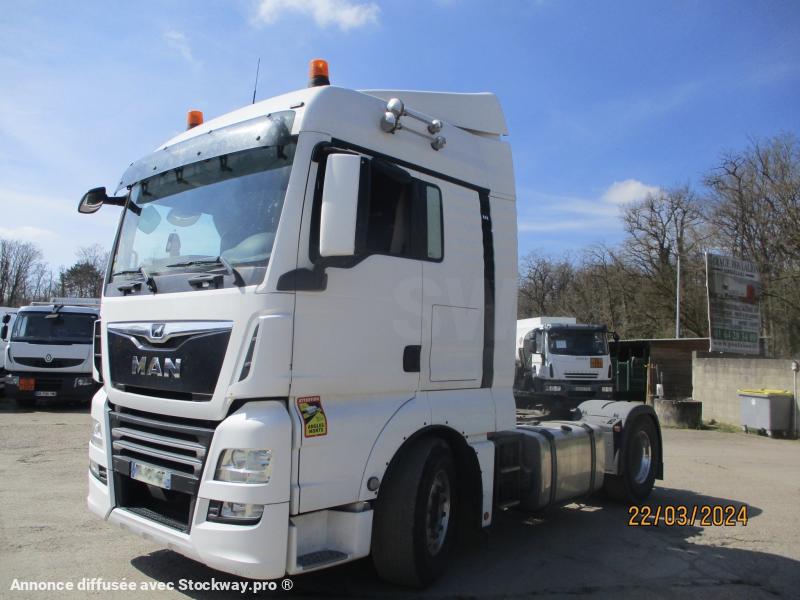 Photo MAN TGX 18.460 intarder, compresseur de dépotage citernes ciment image 1/21