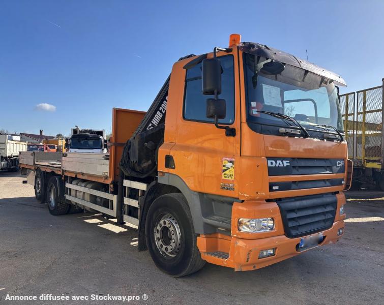DAF FAN CF75 PLATEAU GRUE HIAB 200 C