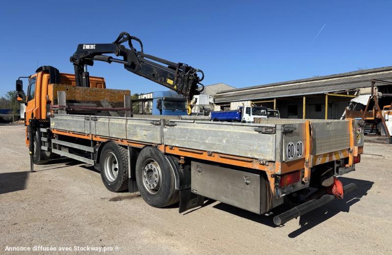 Photo DAF FAN CF75 PLATEAU GRUE HIAB 200 C image 11/25