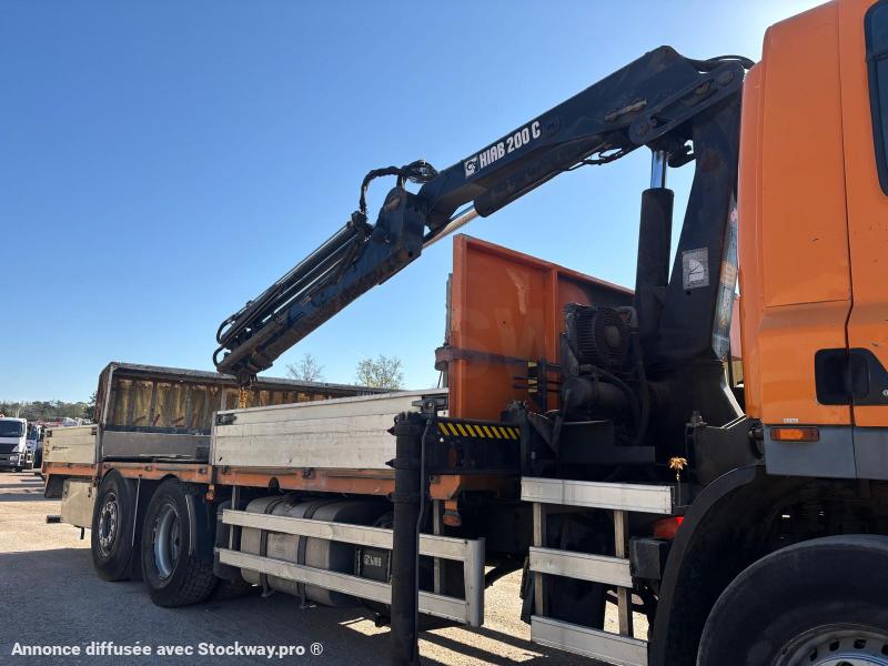Photo DAF FAN CF75 PLATEAU GRUE HIAB 200 C image 13/25