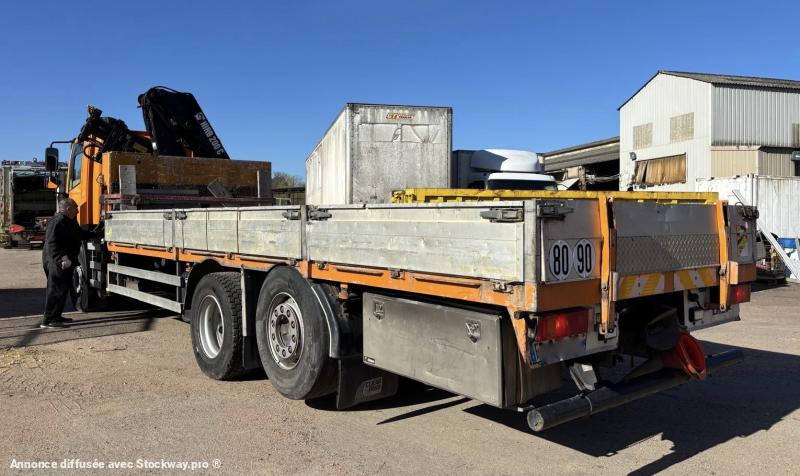 Photo DAF FAN CF75 PLATEAU GRUE HIAB 200 C image 4/25