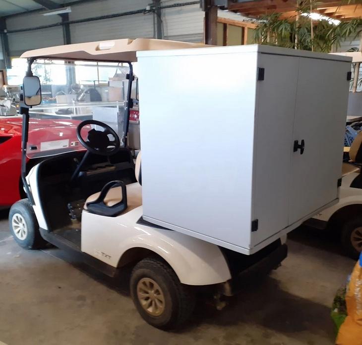 Utilitaire GOLFETTE  EZGO TXT  Electrique 48V - Coffre arrière 2 portes
