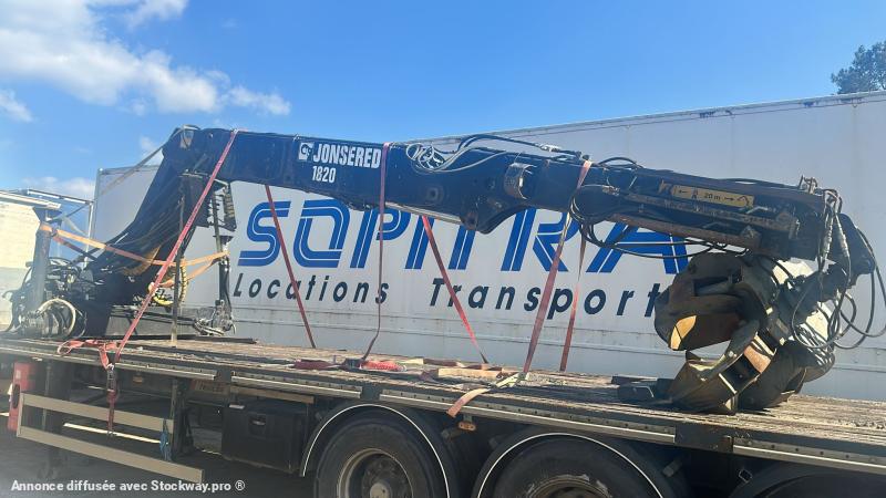 Photo HIAB  JONSERED 1820 JON 95 DT GRAPPIN A 6 DENTS  image 26/26