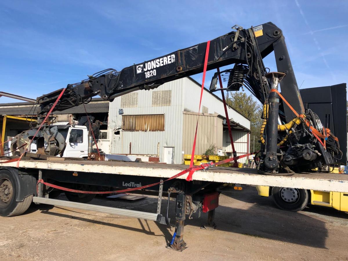 Peças sobressalentes HIAB  JONSERED 1820 JON 95 DT GRAPPIN A 6 DENTS