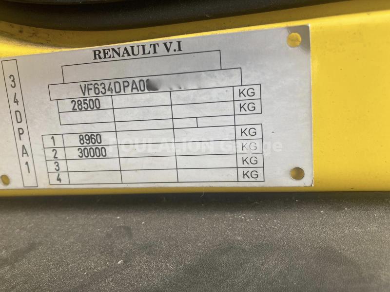 Camion Renault RAX 370DXI ENGIN DE VOIRIE AVEC SAUMUREUSE EPOKE 12000L SUR TWIST LOCK Autre