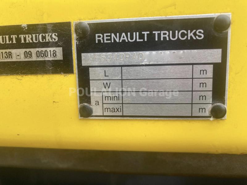 Camion Renault KERAX 370DXI en châssis nu Autre