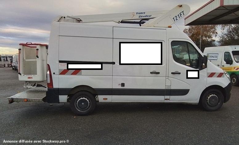 Photo Renault MASTER L2H2 GCF 130 FOURGON NACELLE 121FT SANS STAB image 2/10