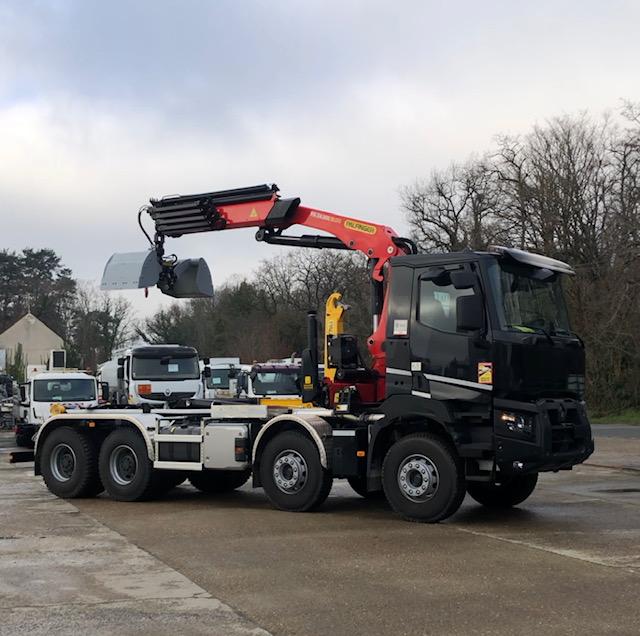 Truck Renault K480 Medium 13L E6 8x4