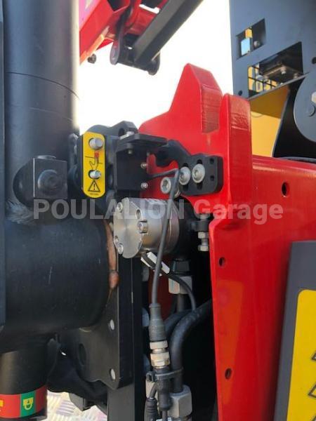 Camion Renault K480 Medium 13L E6 8x4 GRUE PALFINGER PK 24.001 SLD5 Polybenne